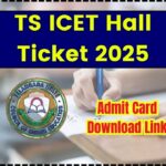 ICET hall ticket 2025