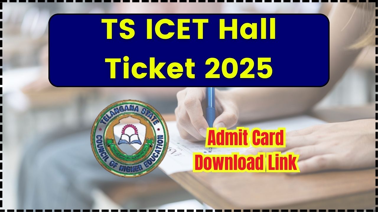 ICET hall ticket 2025